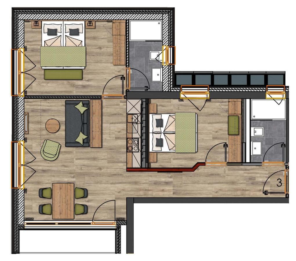 Tannberg Lodge Schroecken Ngoại thất bức ảnh